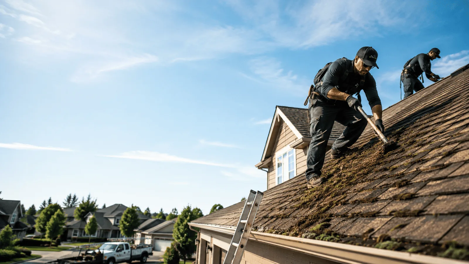 Roof Moss Removal in Jeff, KY near me